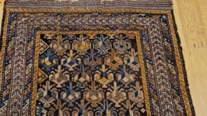 Orientteppich aus dem 19. Jahrhundert, Baluch-Gebiet, @thepersianknot, SKU 1775