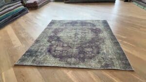 Persische Vintage-Teppiche grau 24494