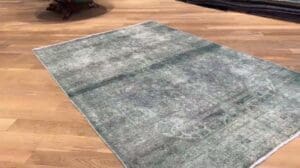 Persische Vintage Teppiche grün 24215