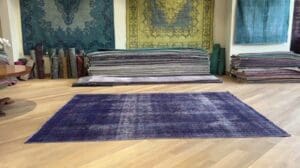 Persische Vintage-Teppiche lila 24633