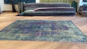 Persische Vintage-Teppiche lila 24657