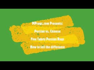 Persische vs. Chinesische Teppiche - Feiner Tabriz Perserteppich