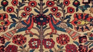 Persischer Bakhtiari Bibibaft aus dem 19. Jahrhundert, handgewebt in Gar1713, Der Persische Knoten, SKU 1713
