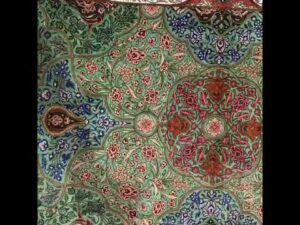 Persischer Seidenteppich Qom Isfahan Galerie Parviz Mohammadi