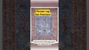 Persischer Teppich San Francesco 1890 Marktstraße #persischeteppiche #antiketeppiche #vintage-teppiche #inneneinrichtung #teppiche