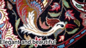 Persischer Teppich, antik und luxuriös.