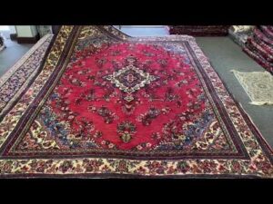 Persischer handgewebter Qashqai-Teppich, Größe 342x255 cm #premiumpersiancarpets #südafrikanischeTeppiche #stellenbosch