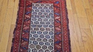 Persischer kurdischer Bidjar aus dem 19. Jahrhundert, @thepersianknot, SKU 1755