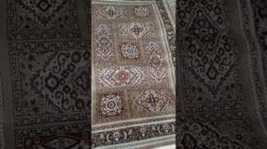 Qaleen Teppich Kirman Design - 5x7,5 ft Hellbraun | Pakistan-Türkei Joint Venture | #Hausdekoration A