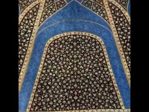 Qom-Seidenteppich