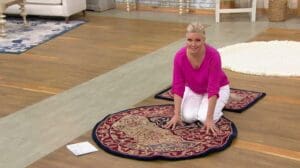 Royal Palace Kirman Medaillon Wollteppich-Kollektion bei QVC