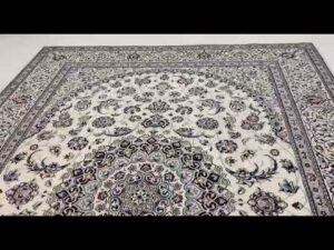 Rugeast Orientteppich NAIN 9 LA 344×248 Teppich