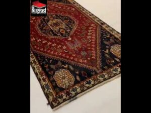 Rugeast Orientteppich Qashqai 214 x 99 cm handgeknüpft