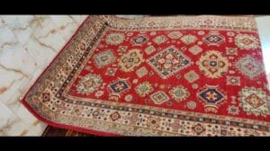 Schöne rot-blaue handgeknüpfte Kasak-Teppiche von ALLRUGO Teppichen