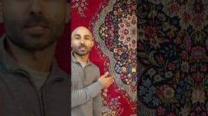 Schöner Mashad-Teppich