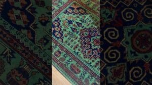 Schöner turkmenischer Teppich | Handgefertigt