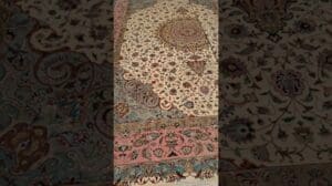 Schönes persisches Isfahan-Design Tabriz für Ihr Zuhause 🏡✨#Perserteppich #Wohnkultur #Luxusstil