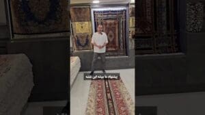 Sechs und drei Meter Teppich von Taqi Zadeh, Täbriz #Teppich #Täbriz #carpet #tabrizrug