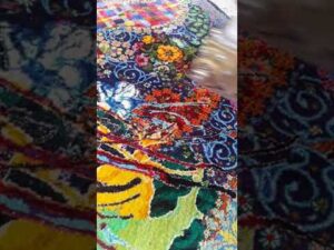 Seiden Teppiche aus Qom