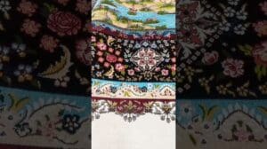 Seidenteppich aus Qom 😍😍 Vergesst nicht zu liken #teppich #schön #iran #teppich #verkäufer #musik