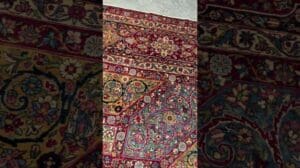 Seltenes Grand Tapis d'Orient aus dem alten Iran: Yazd: 4,45 x 3,30 Meter