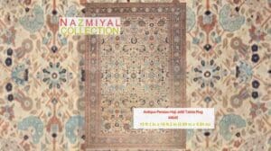Tabriz-Teppiche - Sehen Sie diesen antiken persischen Haji Jalili Tabriz-Teppich # 44645 aus der Nazmiyal-Kollektion