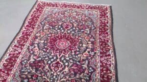Tapete Persa Kerman - Floral - Iran - 1,80 x 1,20