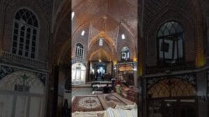 Teppich-Ecke des Tabriz-Basars #handgemacht#Teppich