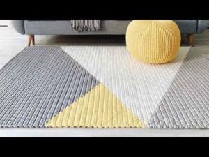 Teppich Häkelspitzen der Eleganz 1