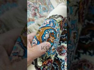 Teppich Isfahan 1269 cremefarben