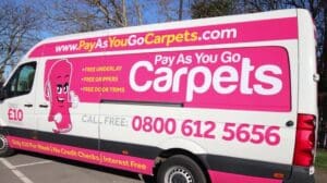 Teppiche für £10 pro Woche von Pay As You Go Carpets