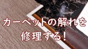 Teppichfransen reparieren!