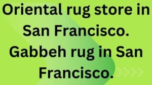 Teppichgeschäft in San Francisco | Gabbeh-Teppich bei Rug Master #orientalischeTeppiche #persischeTeppiche #gabbehteppiche
