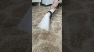 Teppichreinigung von Farbe