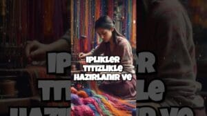 Über eine unserer schönsten Künste, die türkische Teppichwebkunst..