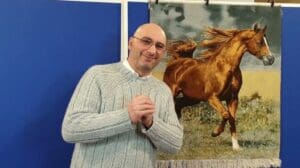 WallArt Tabriz-Teppich in Bestform - Atemberaubender bildlicher Perserteppich - Pferdefans Wohnkultur