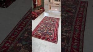 Zanjan-Teppich, 300×159 cm, circa 1980, NR: 2001 #london #handgewebterTeppich #ungewöhnlich #teppich #teppichshopping