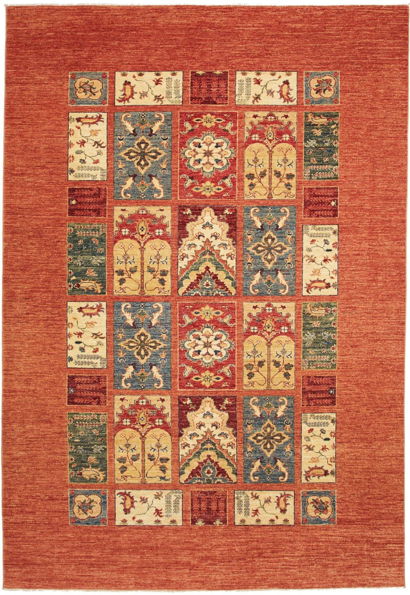 Bachtiar Orientteppich 207 x 300cm, Schurwolle, handgeknüpft