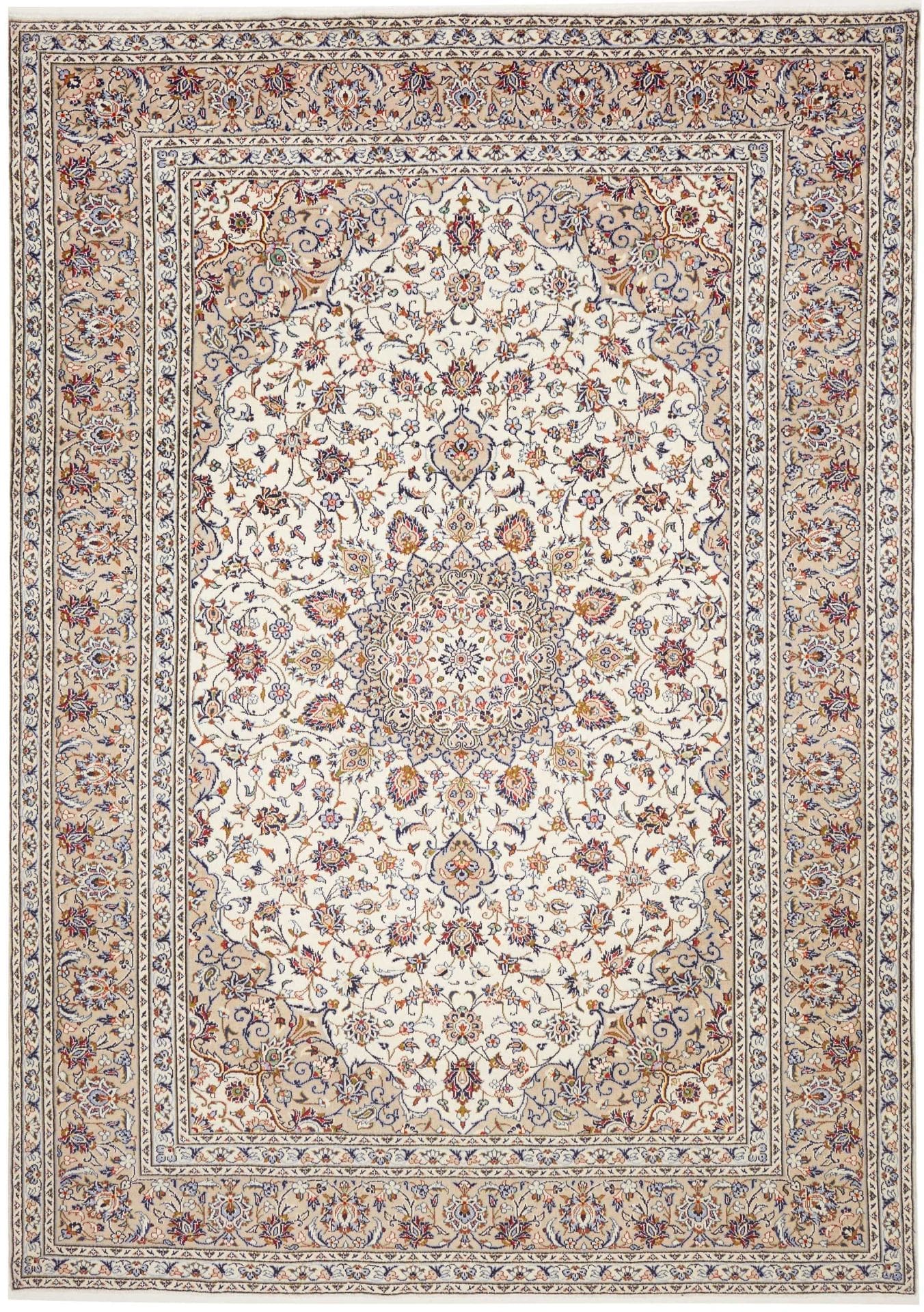 Kashan Teppich 248 x 345 cm, Handgeknüpft, Perserteppich