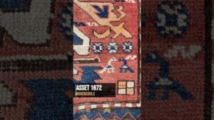 kunst mit seele - figurativer antiker adler kazak teppich