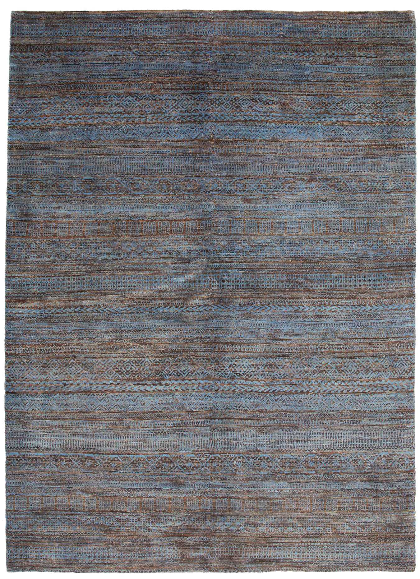 Loribaft Orientteppich 168 x 230 cm aus Schurwolle, handgeknüpft