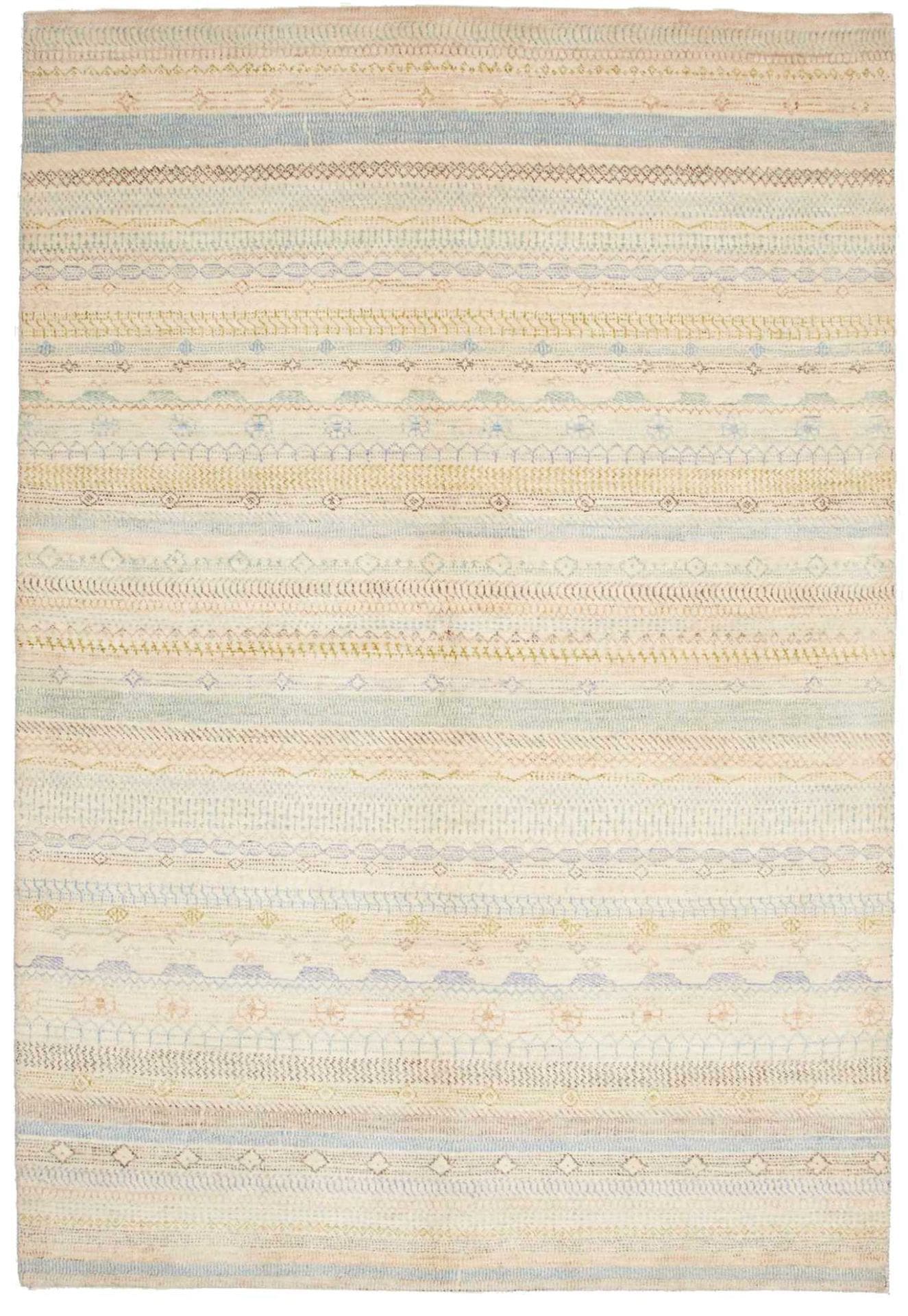 Loribaft Orientteppich 171 x 247cm aus Schurwolle, handgeknüpft