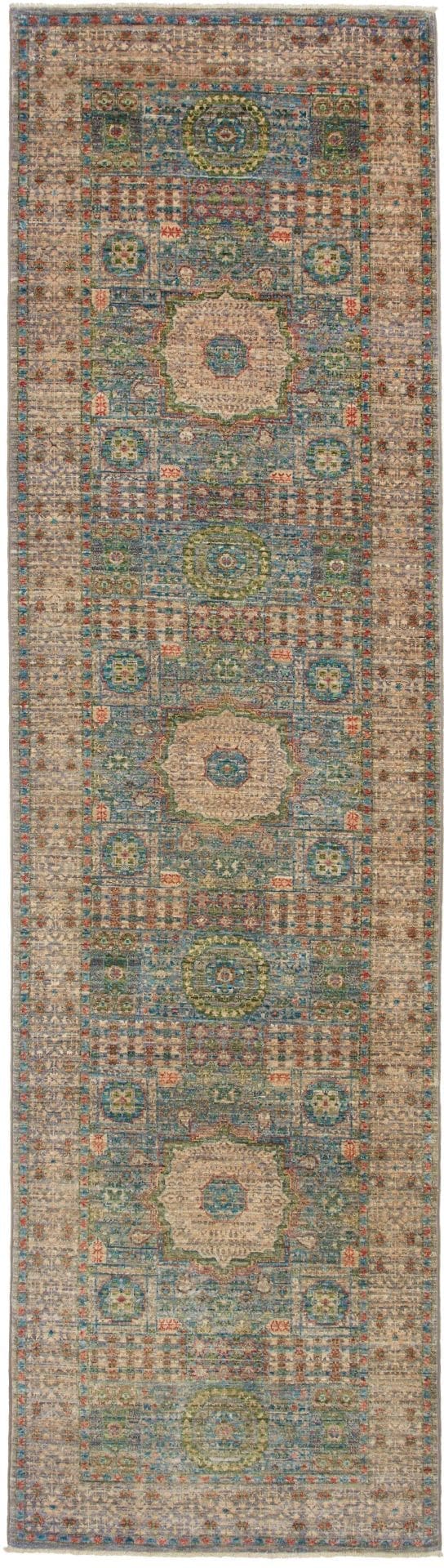 Mamluk Orientteppich 82 x 299 cm – handgeknüpft, Seide, hochwertig