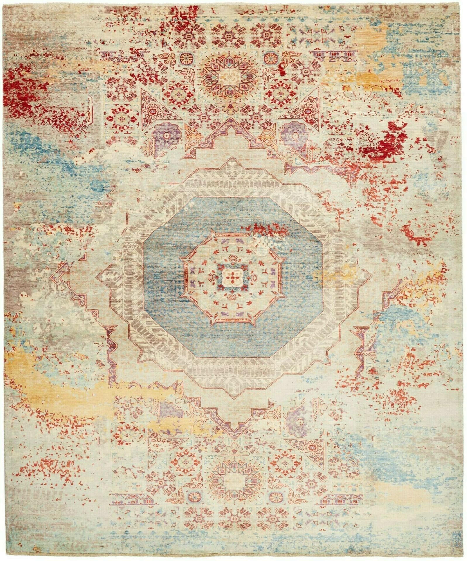 Orientteppich Neo 246 x 289 cm aus Schurwolle, handgeknüpft