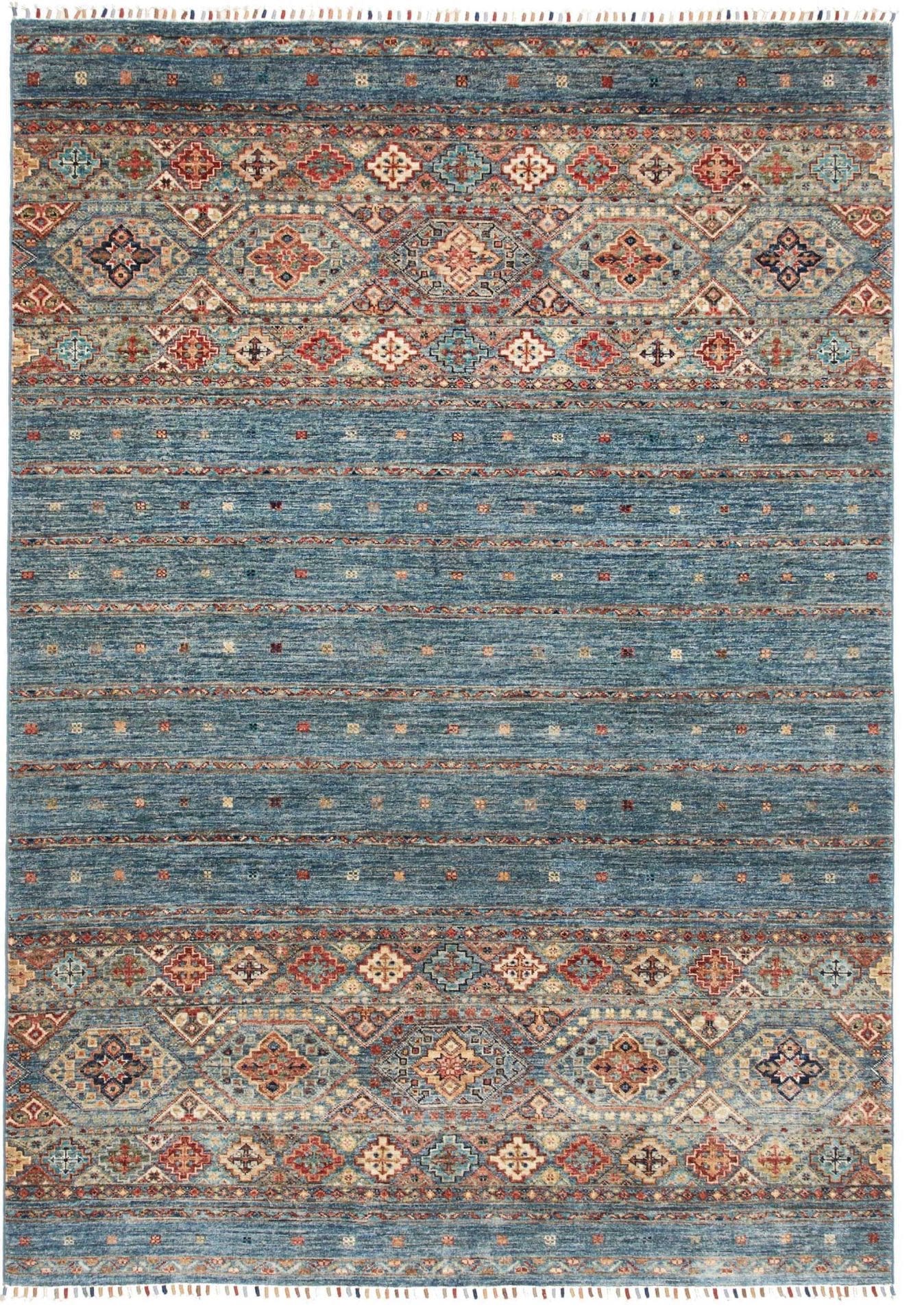 Orientteppich Samarkand 170 x 235cm | Handgeknüpft, Schurwolle