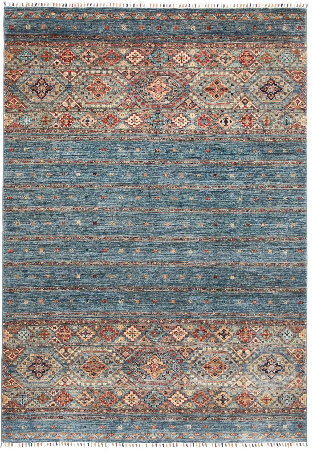 Orientteppich Samarkand 170 x 241cm, Schurwolle, handgeknüpft