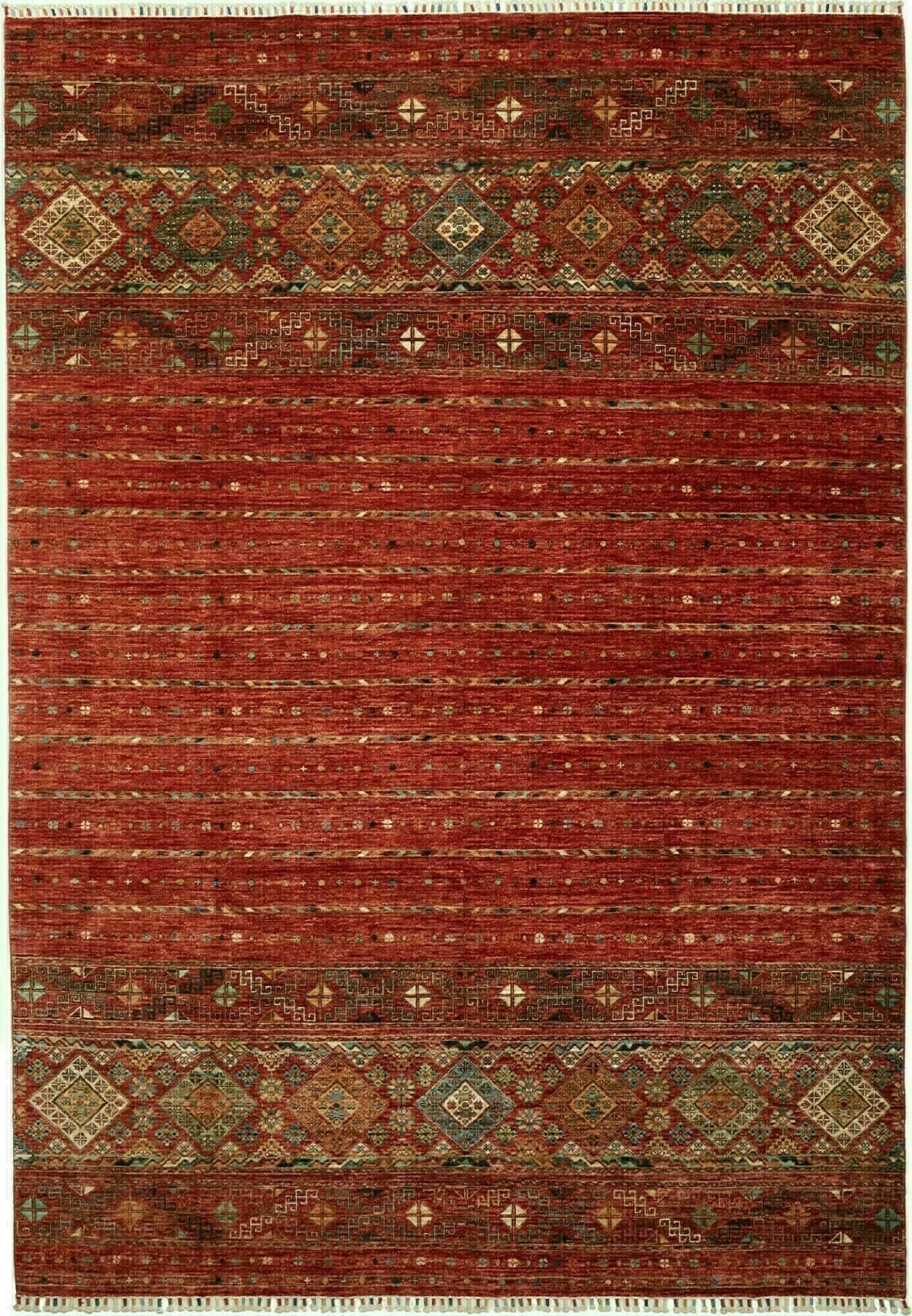 Orientteppich Samarkand 208 x 291cm, handgeknüpft, Schurwolle