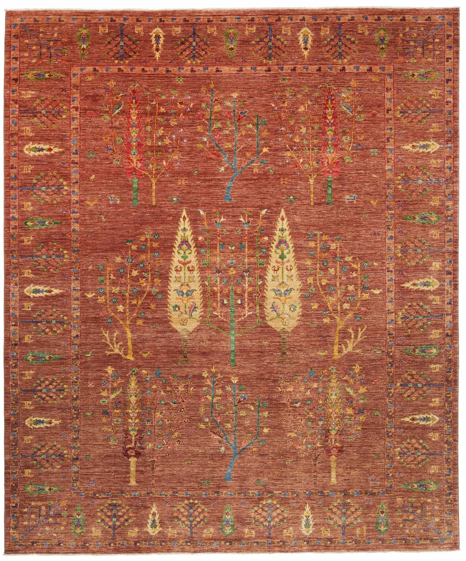 Orientteppich Samarkand 250 x 295cm – Handgeknüpft aus Schurwolle