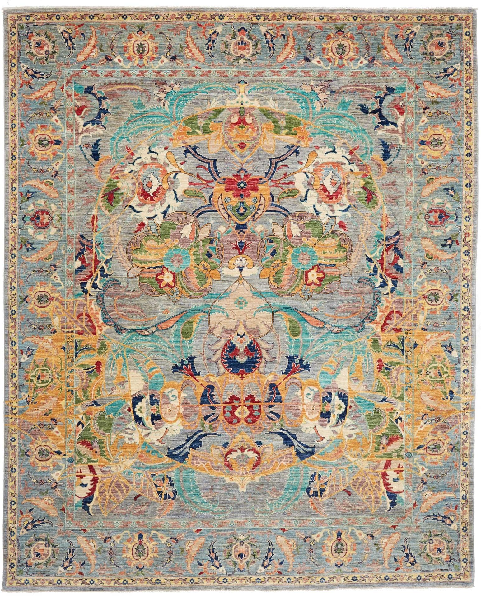 Orientteppich Samarkand 250 x 309cm, handgeknüpft aus Schurwolle