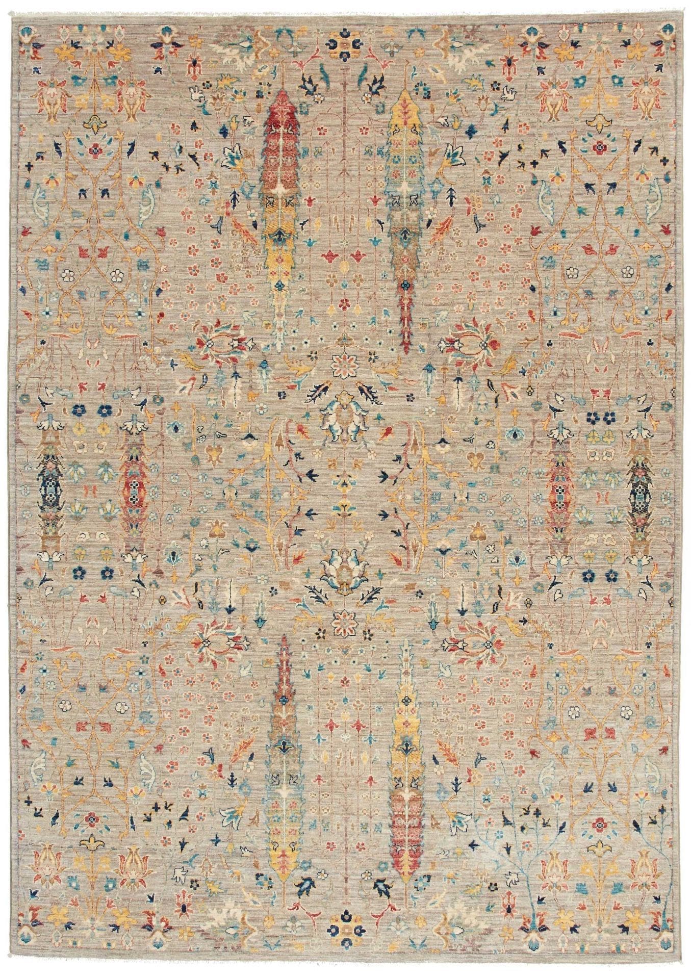 Samarkand Orientteppich 173 x 241 cm, handgeknüpft, Wolle